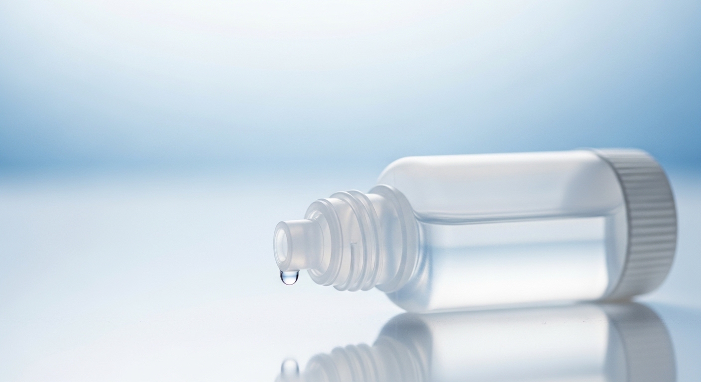 눈 건강을 위한 무방부제 일회용 인공눈물 권장 및 위생적인 관리 방법